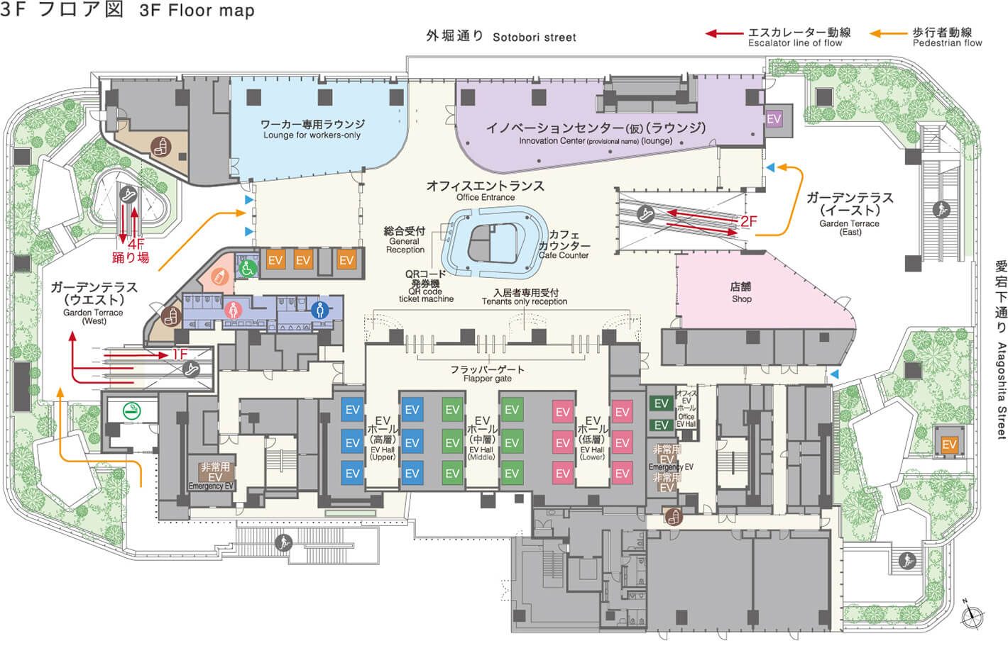 3F フロア図